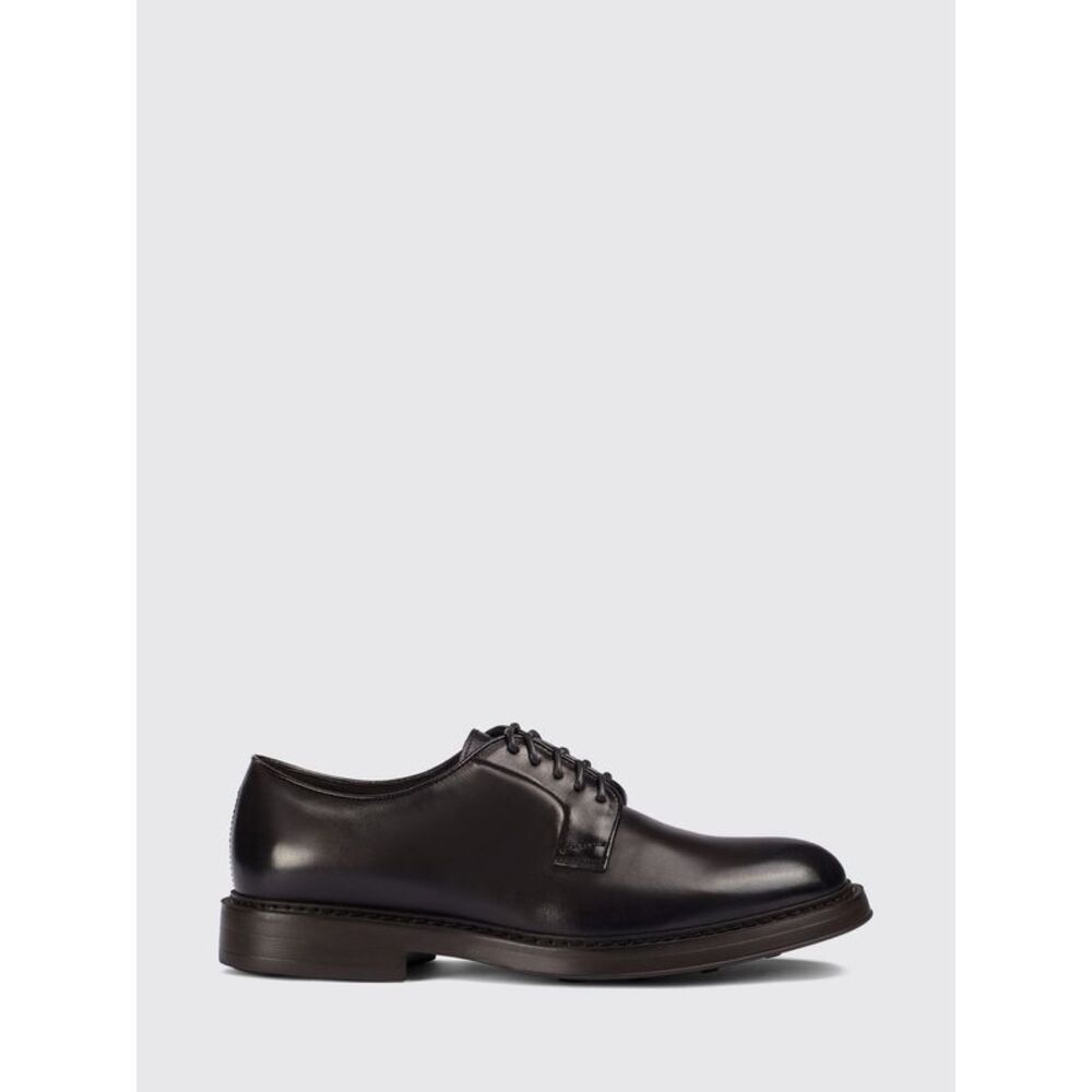 Doucal's Brogue Shoes Men Dark